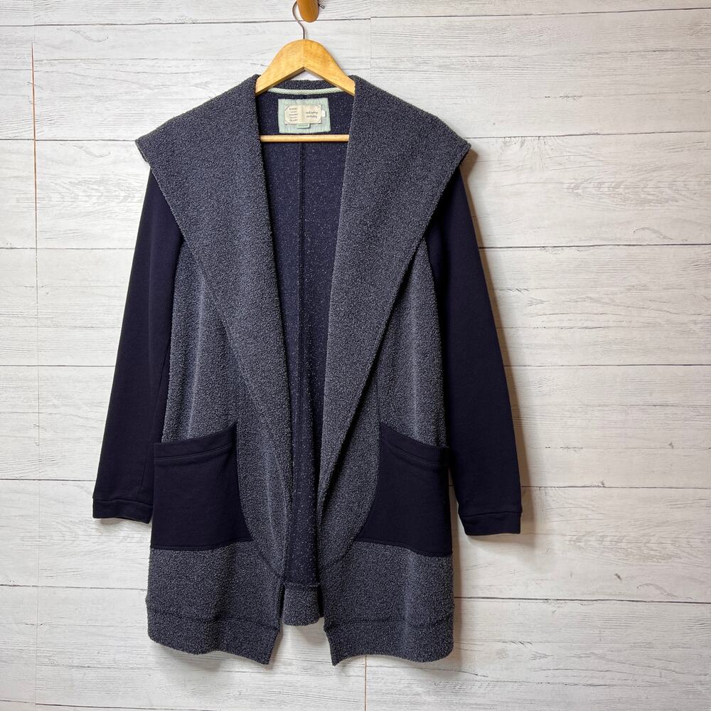 Anthropologie Saturday Sunday Cardigan Womens Size Small Colorblock Open Front